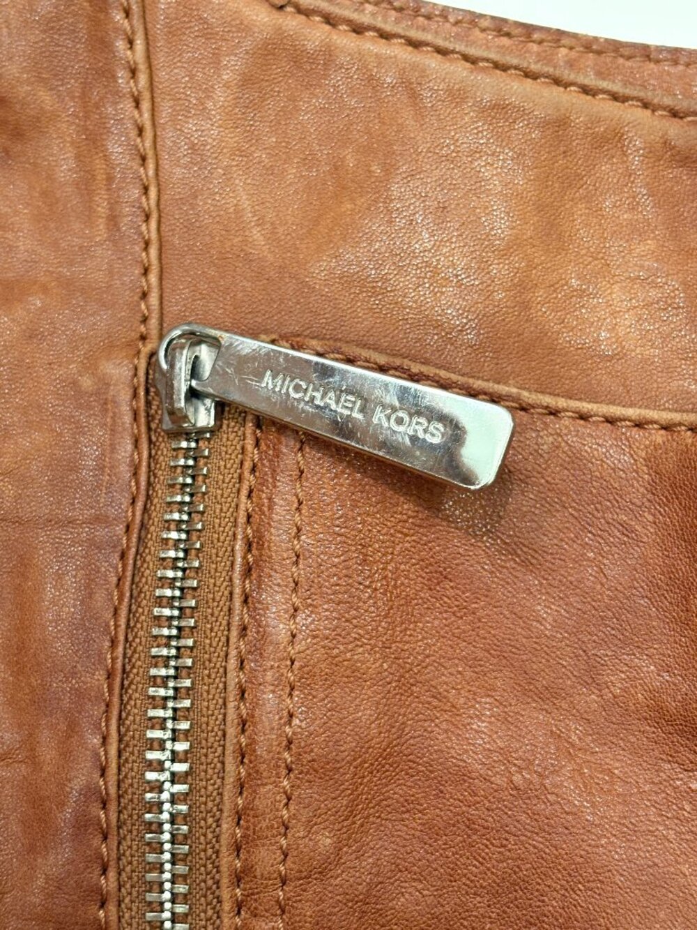 Y2K Leather Michael Kors hobo bag - Picture 2 of 6